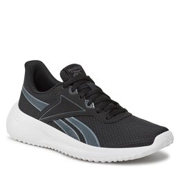 Reebok: Чёрные кроссовки 