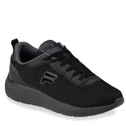 Fila: Чёрные кроссовки 