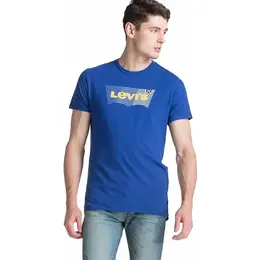 Levi's: Синяя футболка