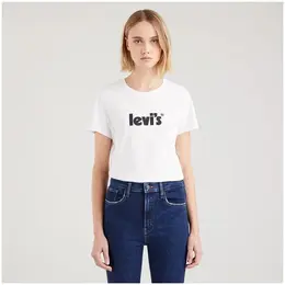 Levi's: Белая футболка 