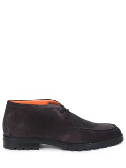 SANTONI: Коричневые ботинки 