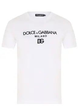 DOLCE & GABBANA: Хлопковая футболка 