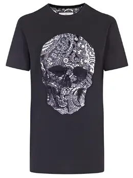 PHILIPP PLEIN: Чёрная футболка 