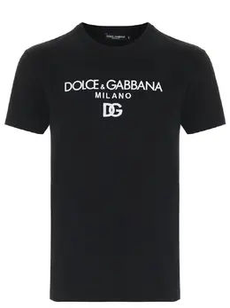 DOLCE & GABBANA: Хлопковая футболка 