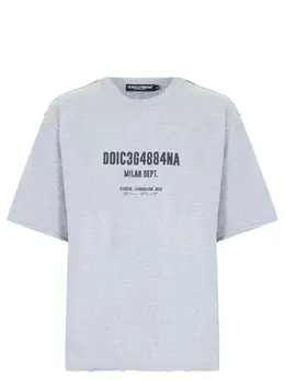 DOLCE & GABBANA: Футболка с принтом 