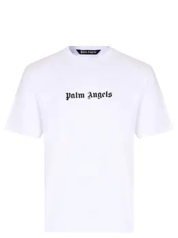 PALM ANGELS: Хлопковая футболка 