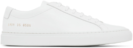 Common Projects: Белые кроссовки Original Achilles