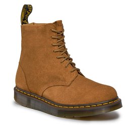 Dr. Martens: Коричневые ботинки 