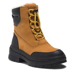 Timberland: Коричневые ботинки