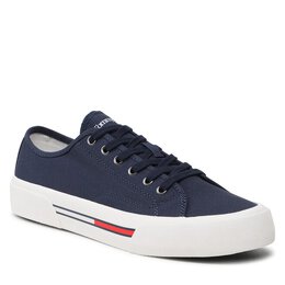 Tommy Jeans: Тёмные кроссовки 