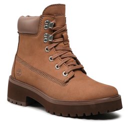 Timberland: Коричневые ботинки