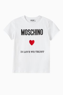 Moschino: Хлопковая футболка