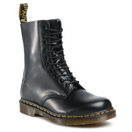 Dr. Martens: Чёрные ботинки 