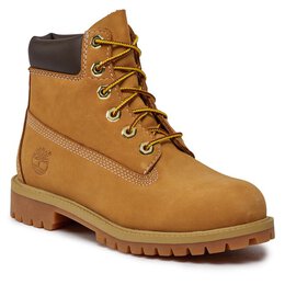 Timberland: Коричневые ботинки