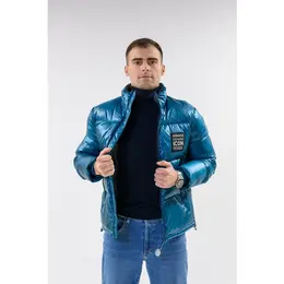 Armani Exchange: Стёганые куртка