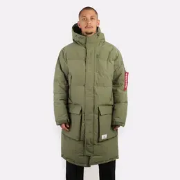 ALPHA INDUSTRIES: Длинный пуховик 