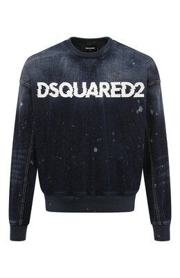 Dsquared2: Джинсовый свитшот 