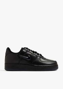 Nike: Чёрные кроссовки Air Force 1 Low