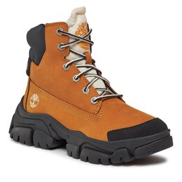 Timberland: Коричневые ботинки