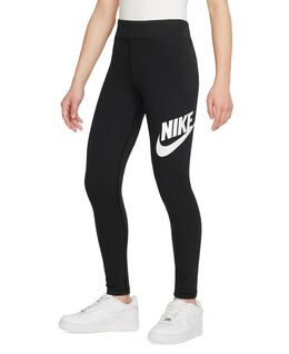 Nike: Чёрные легинсы  Essentials