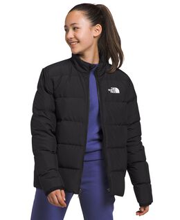 The North Face: Чёрный пуховик 