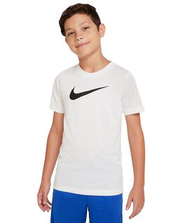 Nike: Белая футболка  Dri FIT