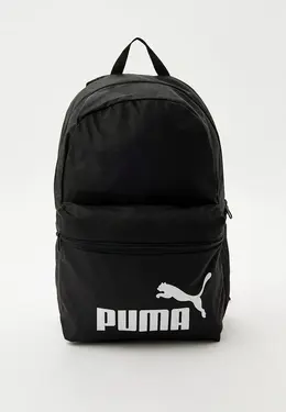 PUMA: Чёрный рюкзак 