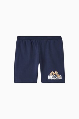 Moschino: Шорты Teddy Bear с принтом