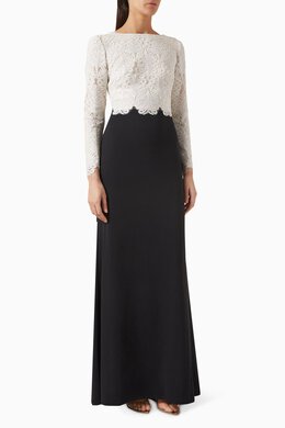 Tadashi Shoji: Кружевное платье