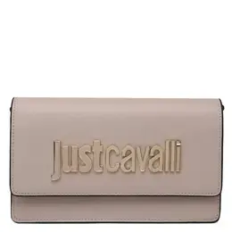 Just Cavalli: Бежевая сумка 