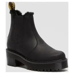 Dr. Martens: Чёрные ботинки 