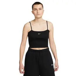 Nike: Чёрный топ  Sportswear Essential