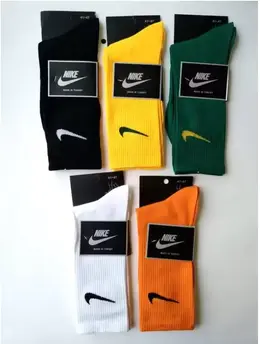 Nike: Белые носки 