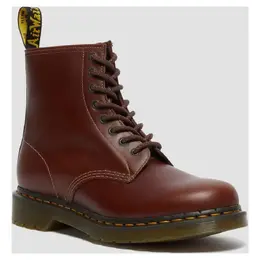 Dr. Martens: Бордовые ботинки 