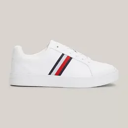 Tommy Hilfiger: Белые кеды 