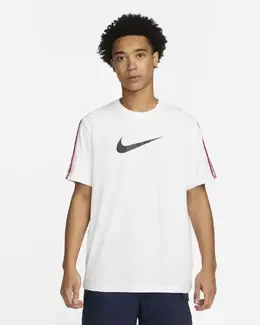 Nike: Белая футболка  Sportswear