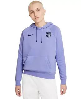 Nike: Голубая толстовка 