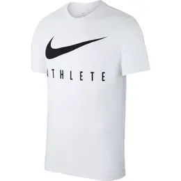 Nike: Белая футболка  Dri FIT