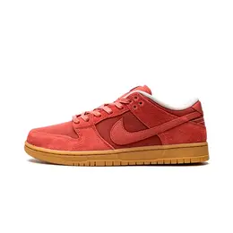 NIKE: Красные кроссовки SB Dunk Low