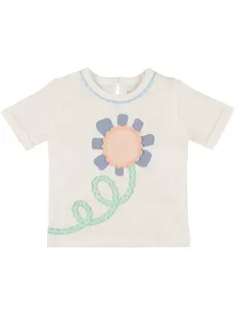 STELLA MCCARTNEY KIDS: Хлопковая футболка 