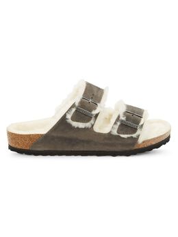 Birkenstock: Серые сандалии  Arizona