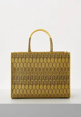 Furla: Жёлтая сумка 
