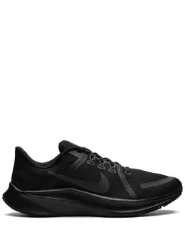 Nike: Чёрные кроссовки 