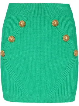 Balmain: Трикотажная юбка 