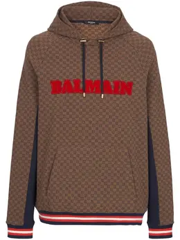 Balmain: Короткая толстовка 