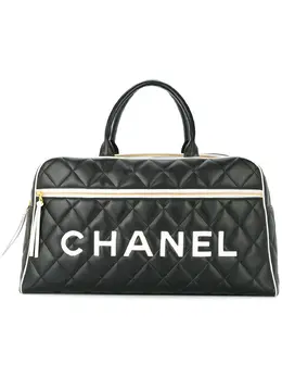 CHANEL Pre-Owned: Чёрная сумка 