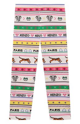 Kenzo: Хлопковые легинсы 