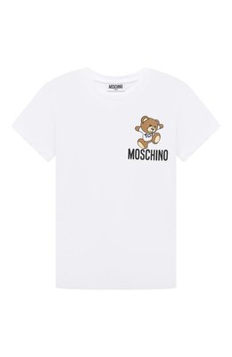 Moschino: Хлопковая футболка 