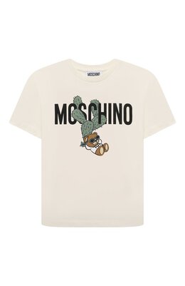 Moschino: Хлопковая футболка 