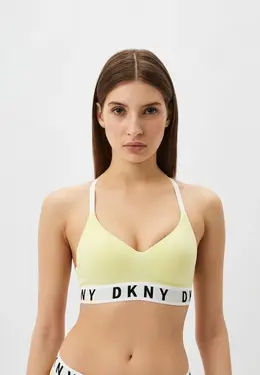 DKNY: Жёлтый бюстгальтер 